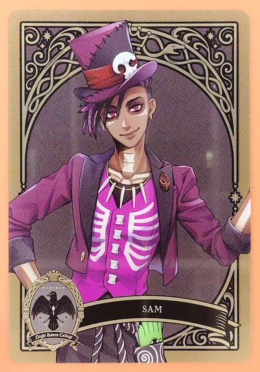 サン日本トレカwonderland Sam Disney Twisted Wonderland Night Raven College Plastic Cards