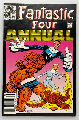 Fantastic Four Annual #17 (1983) Marvel - Rare Newsstand