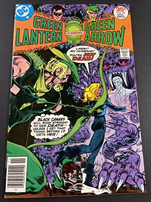 GREEN LANTERN #98 CO-STARRING GREEN ARROW BLACK CANARY 1977 DC Comics (E13)