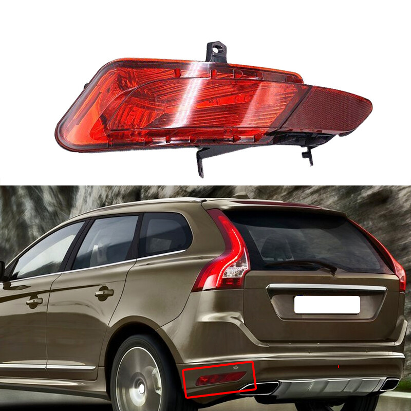 31353285 Left Rear Bumper Fog Light Tail Reflex Lamp For Volvo