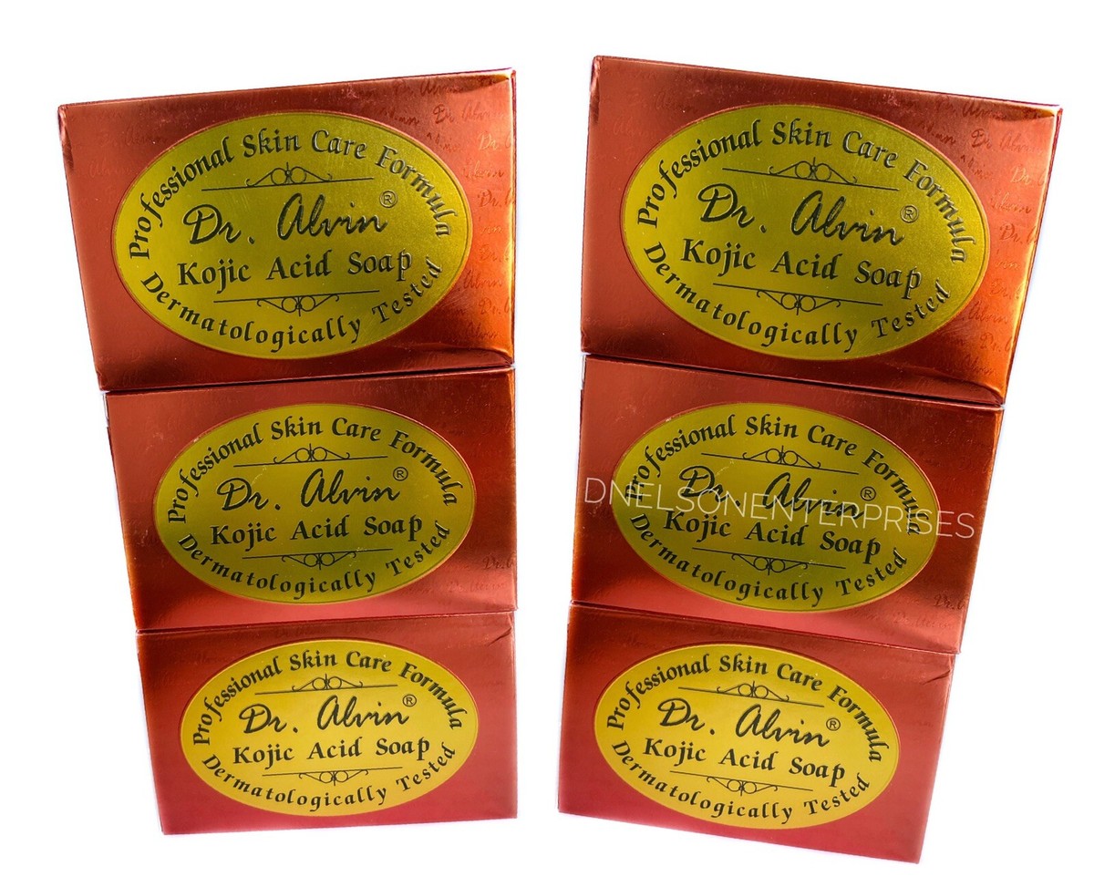 6x Dr Alvin Kojic Acid Soap From Professional Skin Care Formula USA🇺🇸