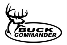 Buck Commander Fishing Hunting Vinyl Decal Sticker 150mm Wide Buck Commander Fishing Hunting Vinyl Decal Sticker 150mm Wide