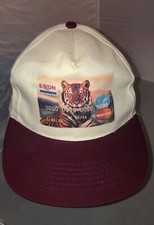 Vintage EXXON Mastercard Credit Card Tiger Snapback Trucker Hat