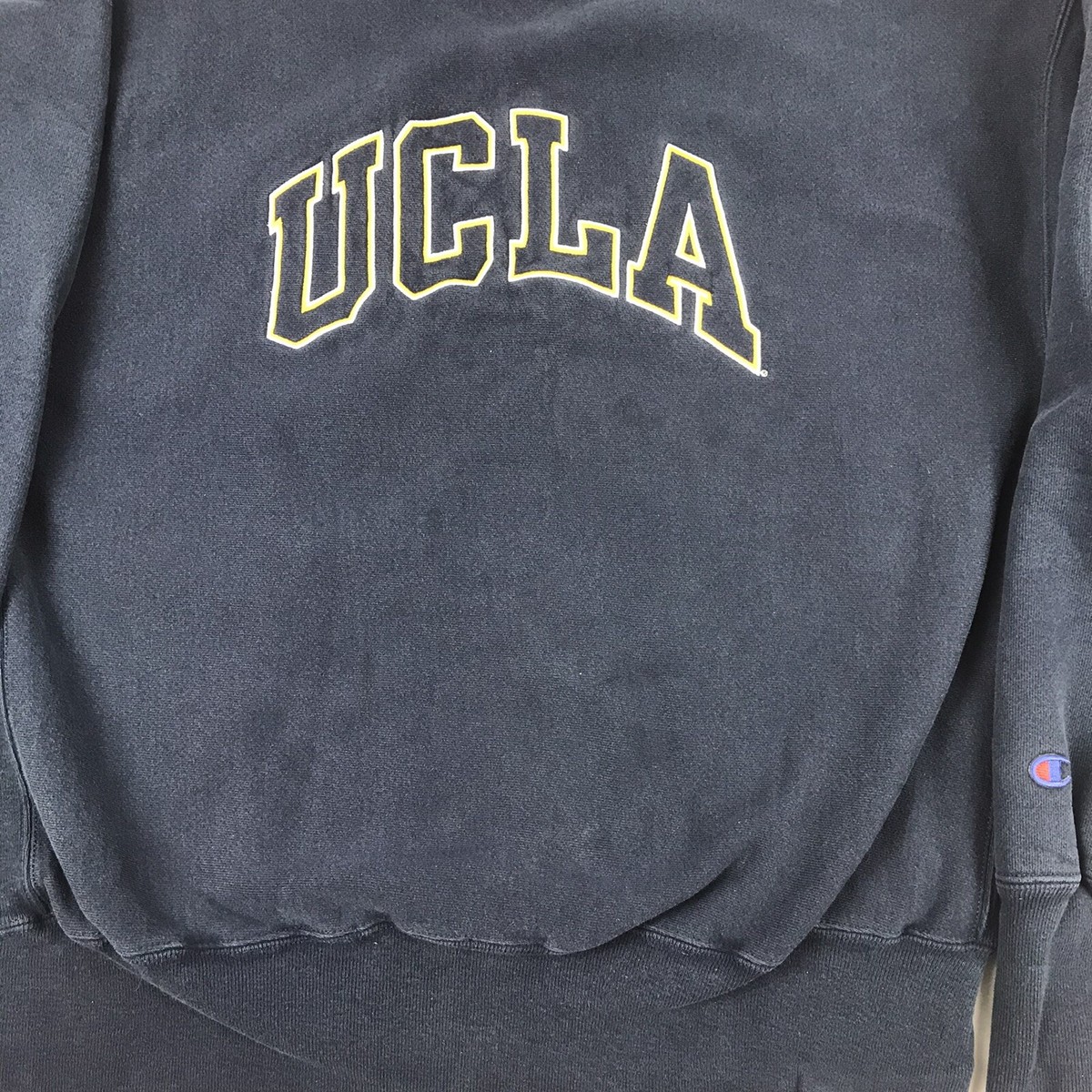 vintage UCLA champion reverse weave crewneck xl Navy Blue | eBay