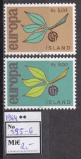 BLO0642 Iceland 1965 2 MNH EUROPA-CEPT