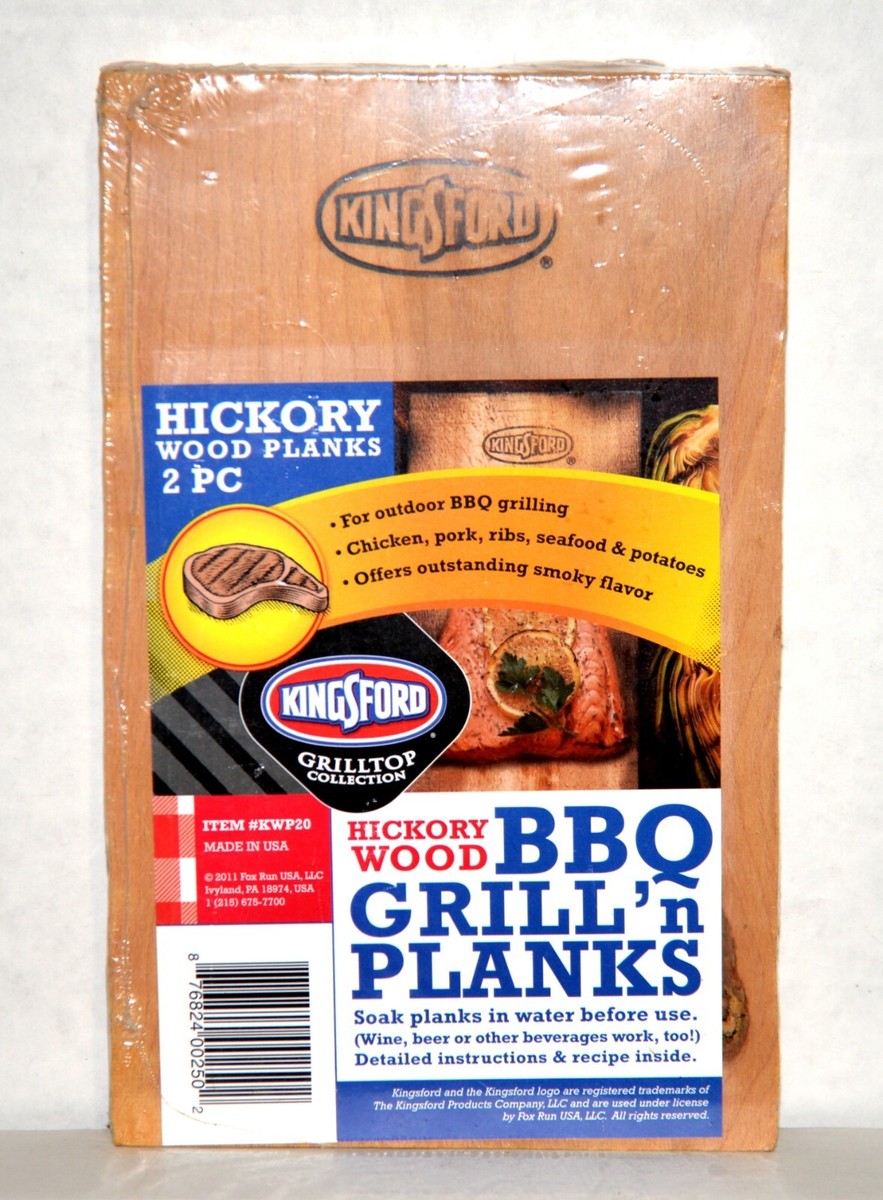 KINGSFORD – Hickory Wood BBQ Grill'n Planks Pack – 2011 – Item