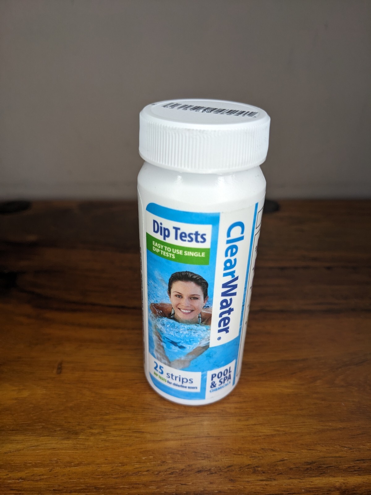 25 ClearWater Dip Test Strips - Hot Tubs Pools Spa Water Chlorine pH Alkalinity