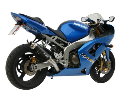 Exhaust Storm by Mivv Muffler Gp Nero Steel for Kawasaki Zx-6 R