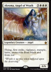 Akroma-Angel-of-Wrath-x4-PL-Magic-the-Gathering-4x-Masters-25-mtg-card-lot