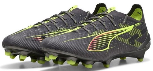 Puma Ultra 5 Ultimate FG Silver Yellow Sun Strick Men Soccer