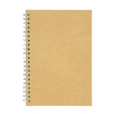 Spiral Notebook Journal 100 Pages 7.5x5.1 Brown