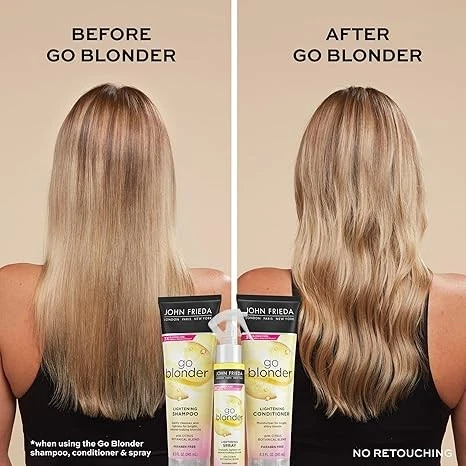 Spray aclarador controlado para cabello rubio natural/tratado con color (3,5 oz) Foto 3 de 4