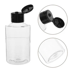 12 Pcs Small Plastic Refillable Bottles 150 ml Leakproof Top Applicators
