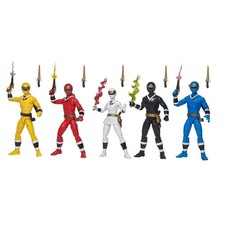 Power Rangers Lightning Collection 5-Pack Alien Rangers of Aquitar 6-inch Action