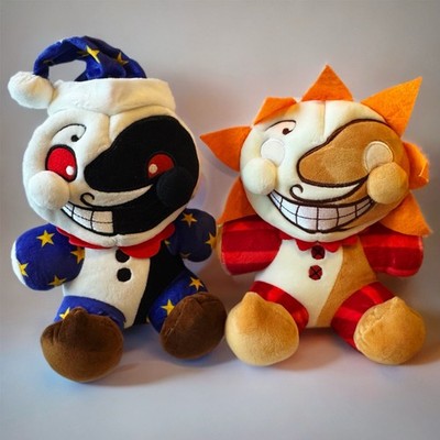 FNAF Sundrop Moondrop Plush Pair Five Nights at Freddy s Collectible NWT