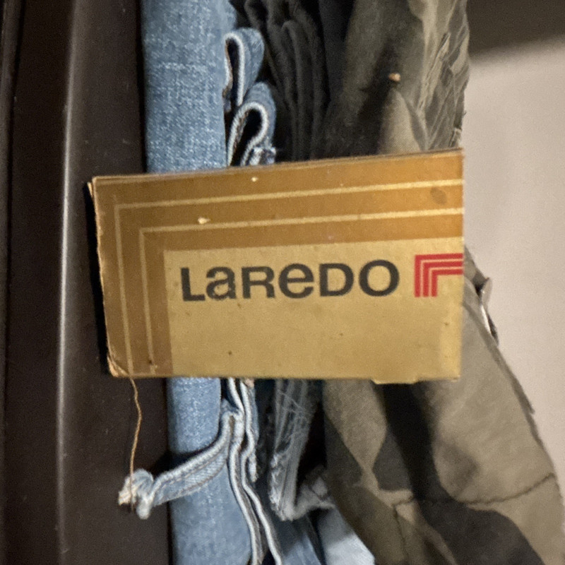 Laredo Collectible Tobacco Tin Cigarette Pack w/ Cigarettes (As Shown)
