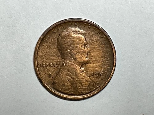 1909 VDB Lincoln Wheat Cent Good Details #3 See Photos