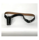 Black Leather Flag Carrier - Color Guard