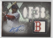 2015 Triple Threads Rookies and Future Phenoms 9/99 Rusney Castillo Auto 0qo1