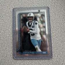 2023 Topps Chrome Rookie Bryce Young Carolina Panthers #40 Football NFL
