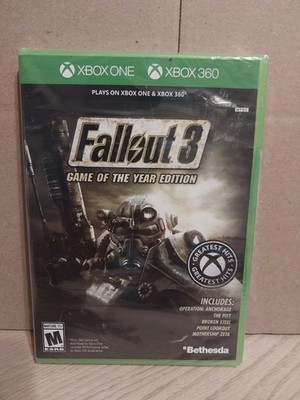 Xbox One Fallout 3 Game Of The Year Edition Brand New & Sealed