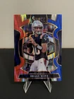2025 Panini Select DRAKE MAYE #80 Concourse Red & Blue Shock Prizm COLOR MATCH