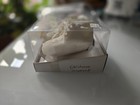Department 56 Baby's 1st Booties Bisque White Boot Ornament Baby's First 8361-5 — photo 6