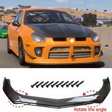 For Dodge Neon Srt-4 Sxt Front Bumper Lip Spoiler Splitter Carbon Style