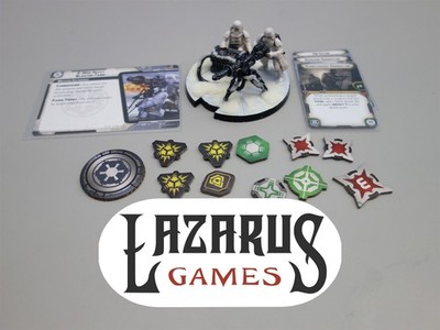 Star Wars Legion: E-web Heavy Blaster Team with Cards and Tokens (painted)