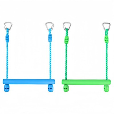 Kids Ninja Monkey Bars 2 Packs for Slackline Accessories for Slackline Obstac...
