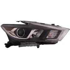 Headlight LED Platinum CAPA Certified Passenger Side Fits 16-18 Nissan Maxima