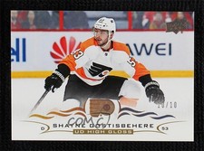 2018-19 Upper Deck High Gloss 10/10 Shayne Gostisbehere #132 0c3