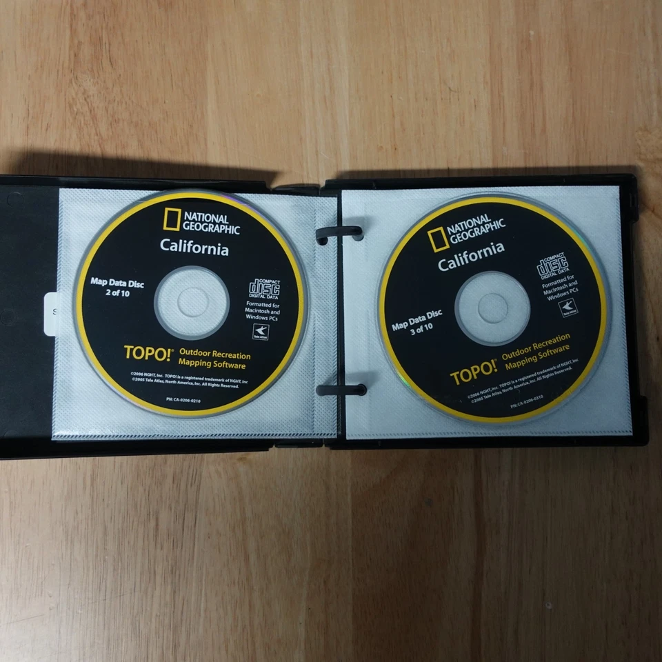 National Geographic Topo! Outdoor Recreation Mapping Software California - Image 3 of 4