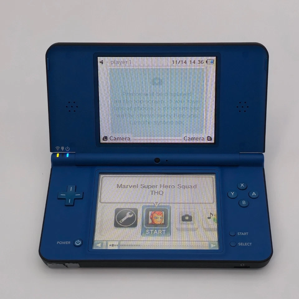 Nintendo DSi XL Blue Handheld Console | Tested Working | Stylus | No Charger - Image 4 of 4