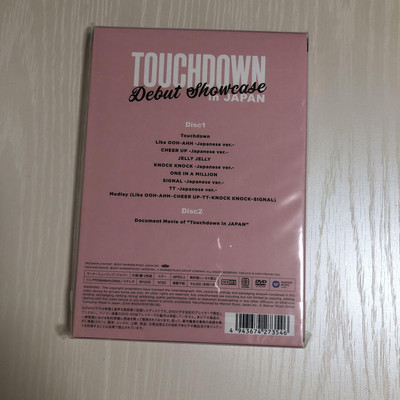 ＊TWICE TOUCHDOWN DVD New TWICE DEBUT SHOWCASE Touchdown in JAPAN Blu-ray WPXL
