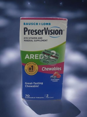 PreserVision Areds2 Formula Eye Vitamin & Mineral 70 Chewable EXP 03/2026