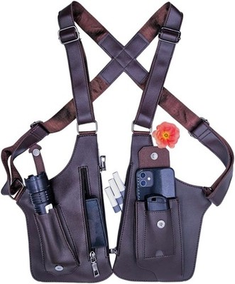 Underarm Anti-Theft Bag, Hidden Shoulder Holster, Double Storage Pouch, Phone Wa