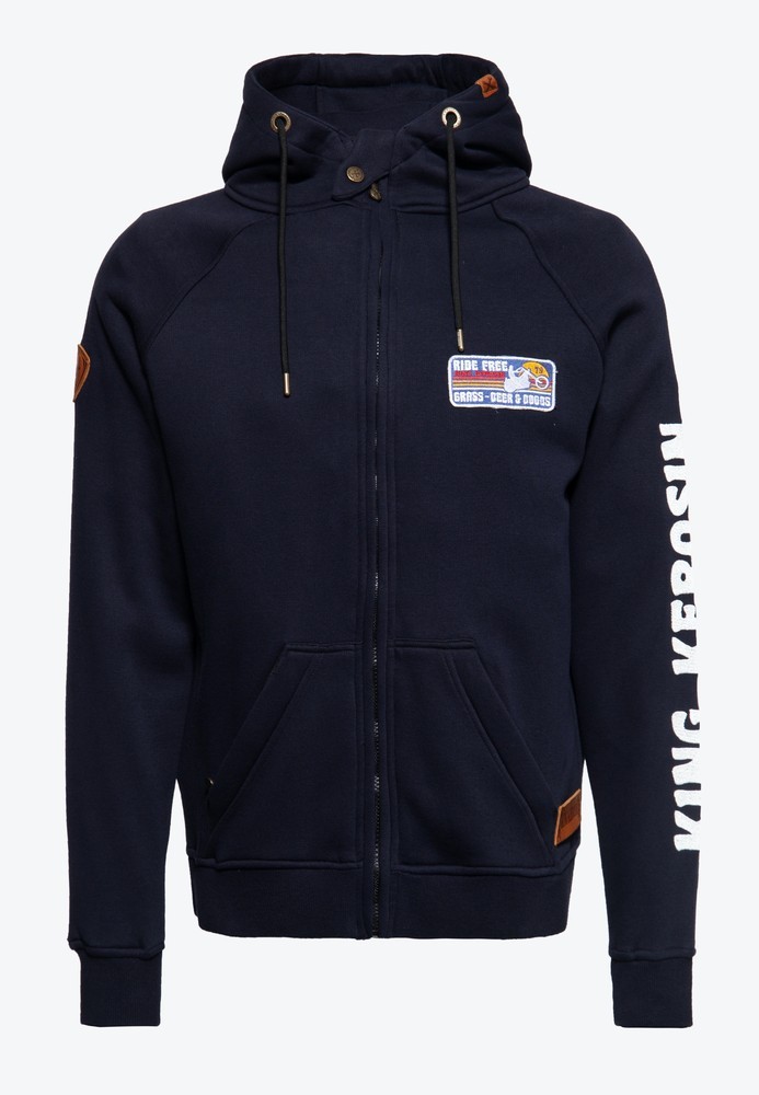 King Kerosin Outdoor Sweatjacke KKI110010 Navy 42990₽