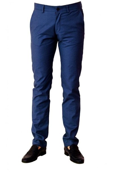 Men Bogner Trousers Navy Cotton 33 / L / 48 #65N6