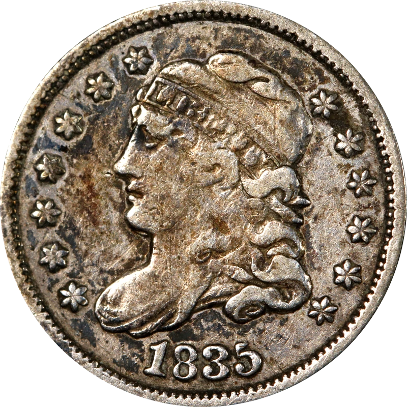 1835 Year Capped Bust Half Dimes (1829-1837) for sale | eBay
