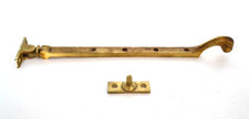 Georgian Window Casement Fastener Stay Reproduction Solid Brass, Window Fastener