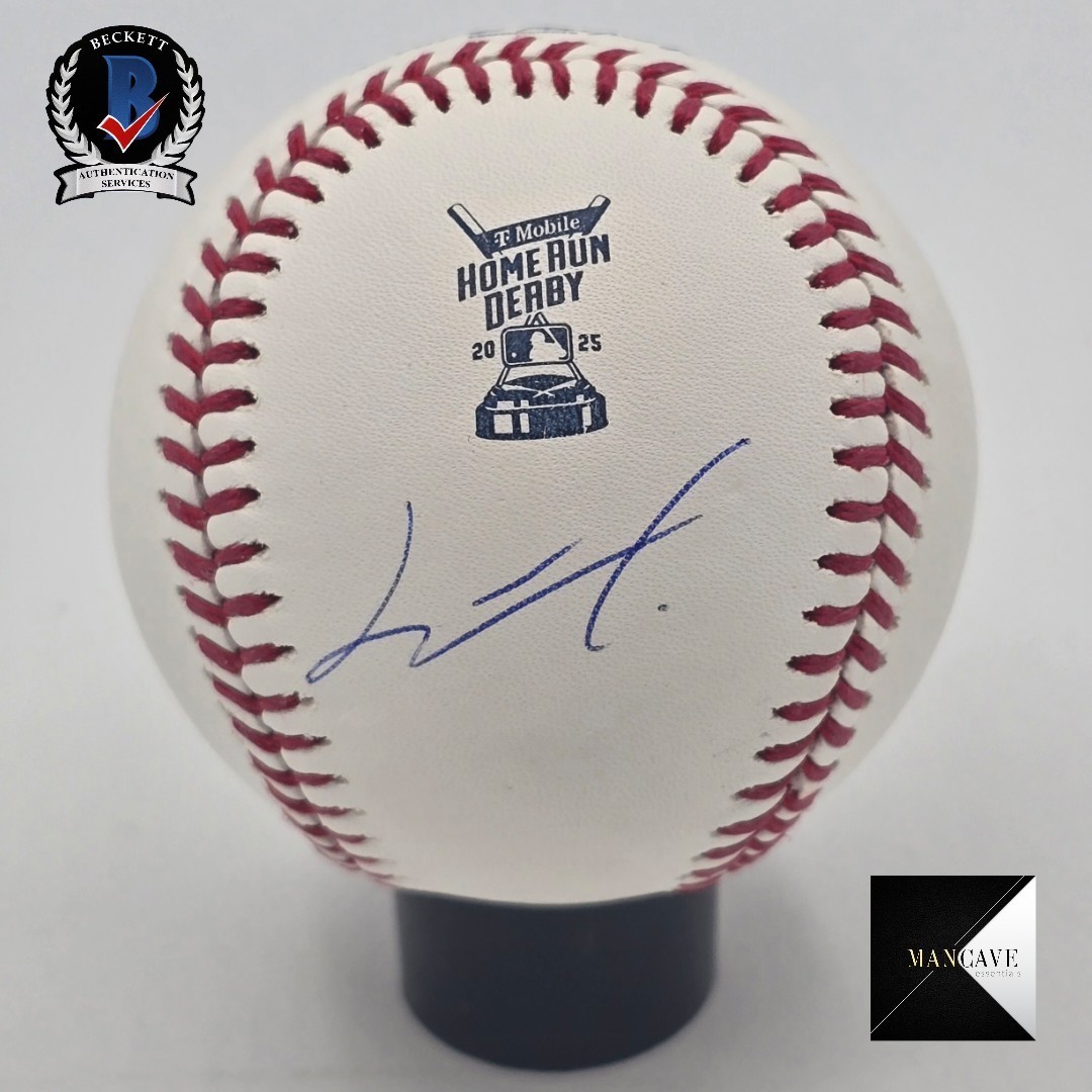 UnderWraps 直筆サインボール JUNIOR CAMINERO 2025 Home Run Derby Junior Caminero Autographed Signed Ball