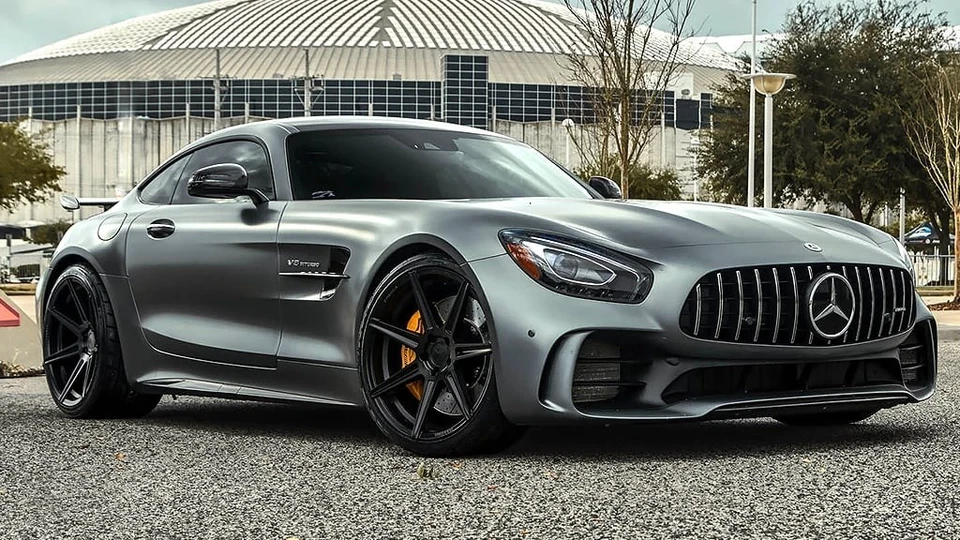 F20x10.5/R20x11.5"Staggered Ferrada Wheels F8-FR7 Matte Black Flow Formed (A01) Foto 3 de 4