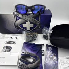 Rara giacca Oakley Infinite Hero Split carbonio/viola iridio e grigio OO9099-17