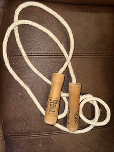 Vintage Everlast Jump Rope 4493 8' Offical 1984 Olympic Supplier