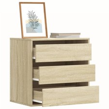 Cajonera de Esquina Armario de Almacenaje Aparador Madera de Ingeniería vidaXL