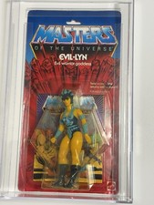 Masters of The Universe  MOTU Evil-Lyn 1983 series 2 with AFA 75  Graded