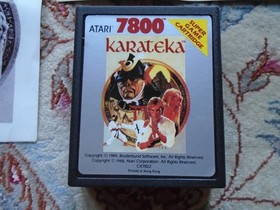 Collection of Atari 7800 games complete, all with box, manual, registration card