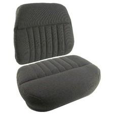 2 Piece Tractor Seat Cushion Set For Case / International / Massey / White