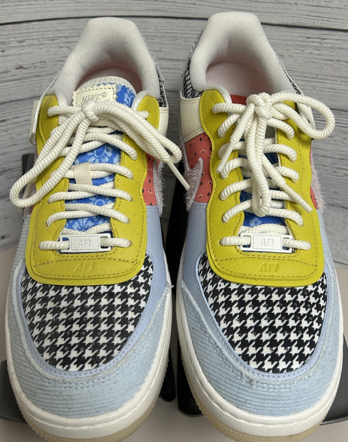 Nike Air Force 1 Shadow Patchwork Multi-Color DM8… - image 4